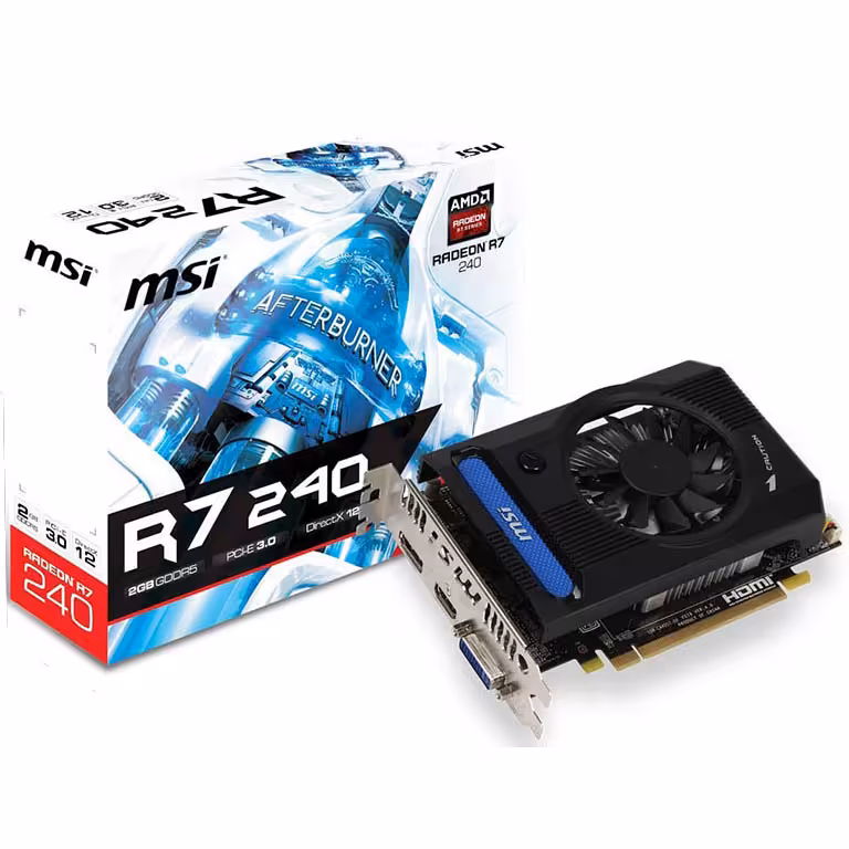 کارت گرافیک ام اس آی مدل آر سون 240 با ظرفیت 2 گیگابایت