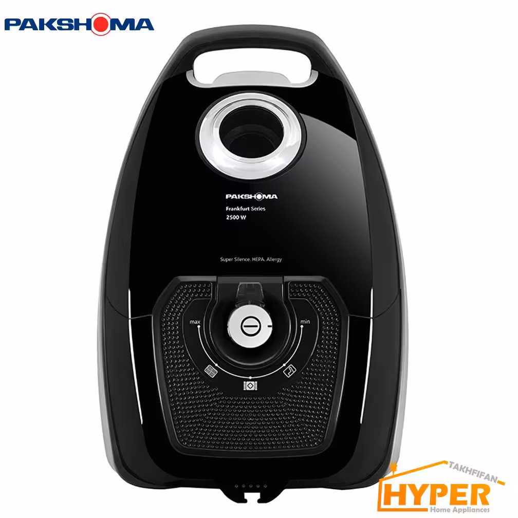 جاروبرقی پاکشوما PVC-25502 B مشکی قدرت 2500 وات