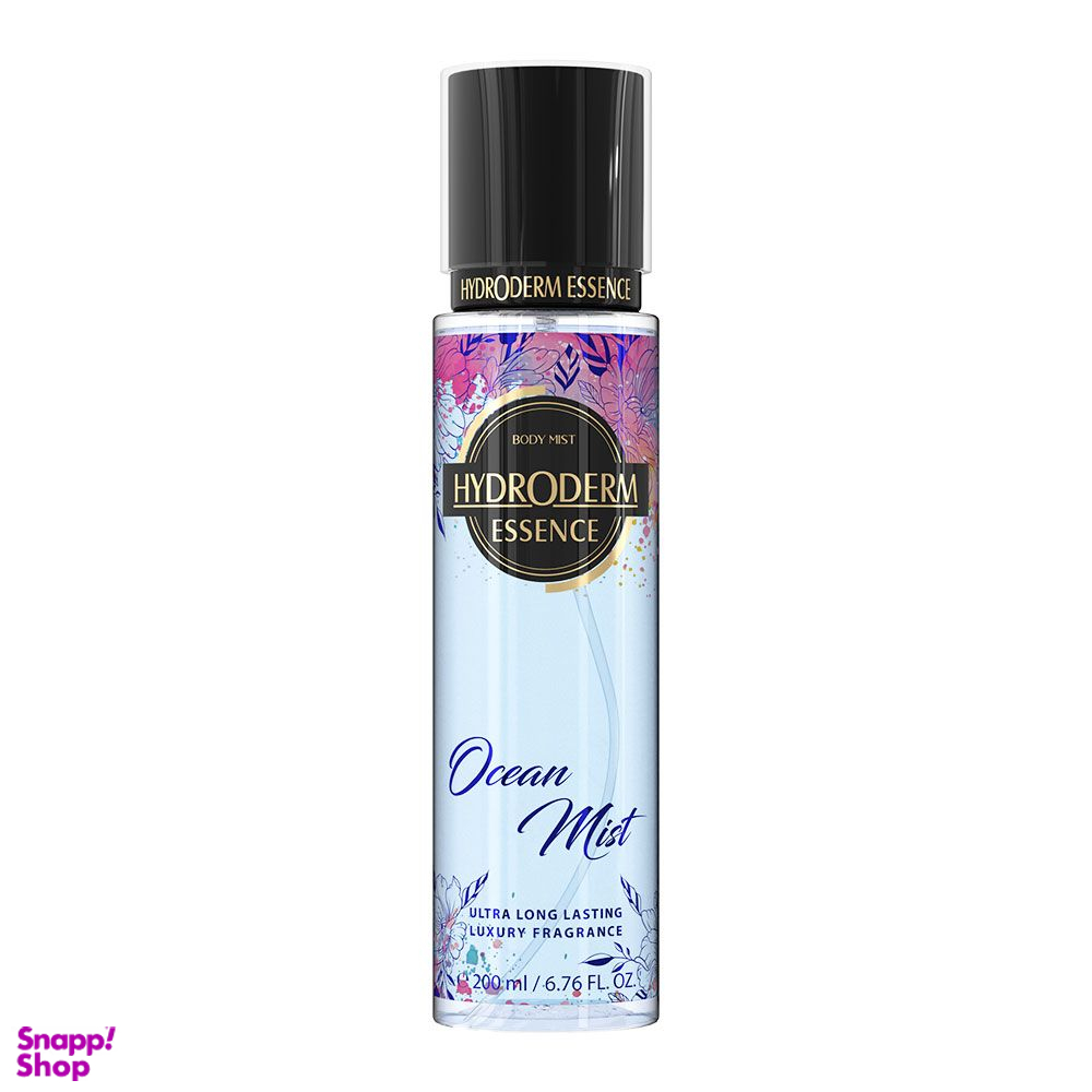 بادی میست هیدرودرم (Hydroderm) مدل Ocean Mist حجم 200 میلی‌لیتر