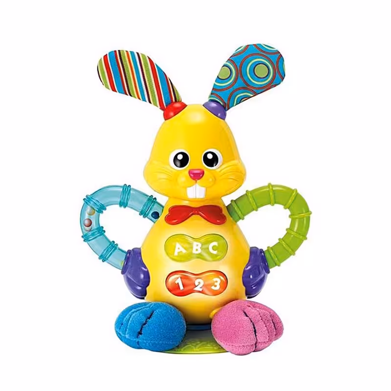 جغجغه خرگوش موزیکال winfun مدل 00610