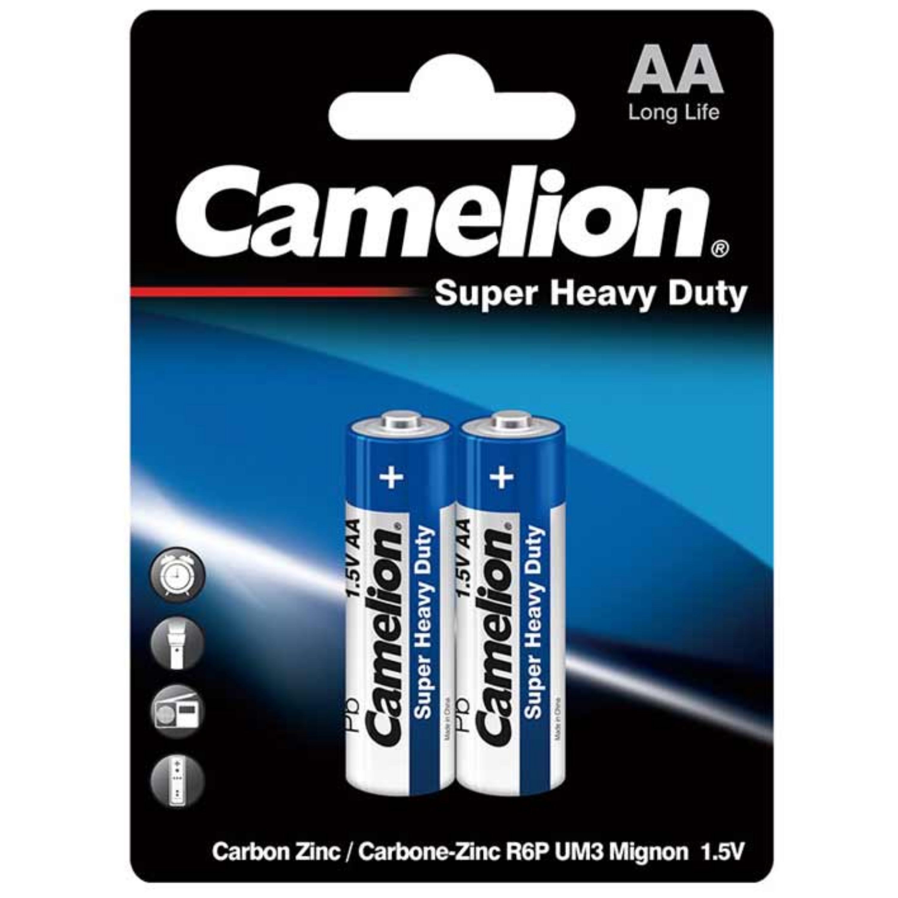 باتری قلمی کملیون Super Heavy Duty بسته 2 عددی