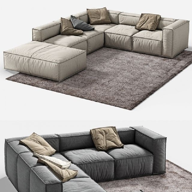 مبل راحتی مدرن  جدید 2022  مدل ال  آزاد کد 2023  جلو تلویزیون 