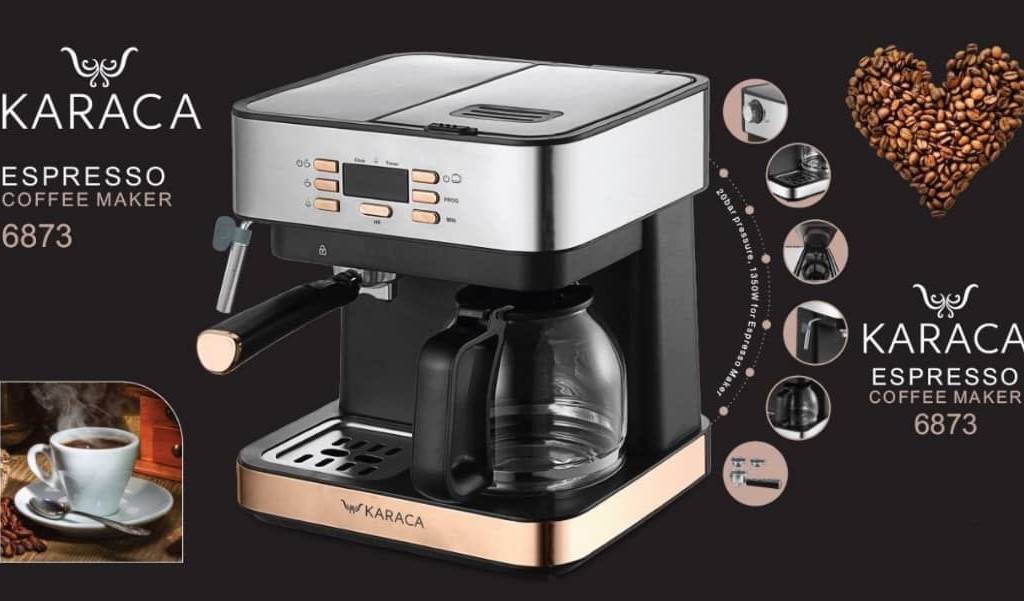 اسپرسو ساز اتومات مدل 6873 برند کاراجا KARAĆA