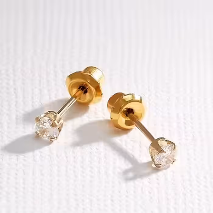 گوشواره طبی اکسل- Exxl - اینورنس inverness استریل و بدون حساسیت  لاین inverness  آمریکا 