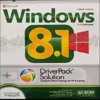 سیستم عامل Windows 8.1 به همراه DriverPack Solution نسخه 32 و 64 بیتی شرکت نوین پندار