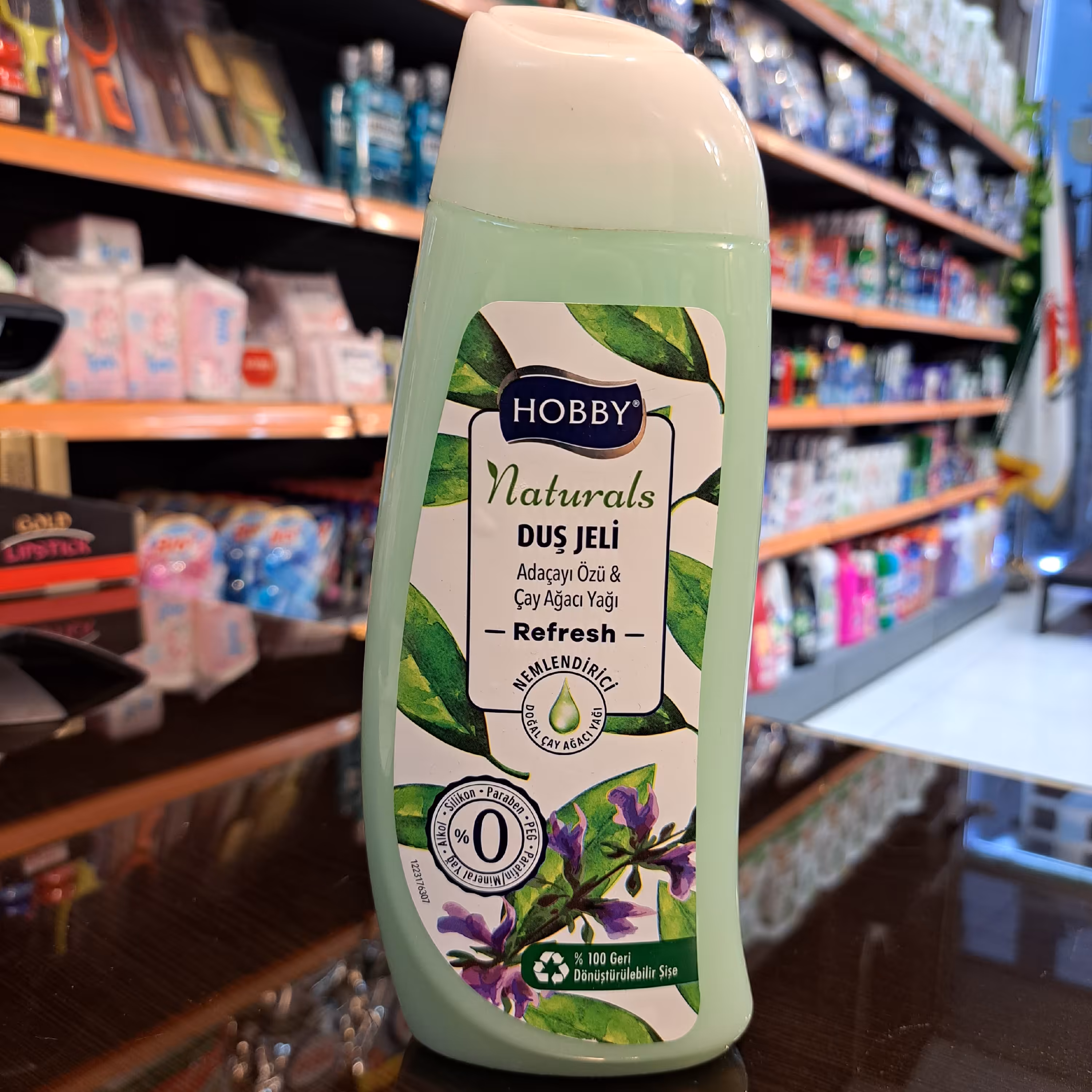 شامپو بدن هوبی سری Naturals مدل Refresh حاوی عصاره مریم گلی و روغن درخت چای 500 میل

