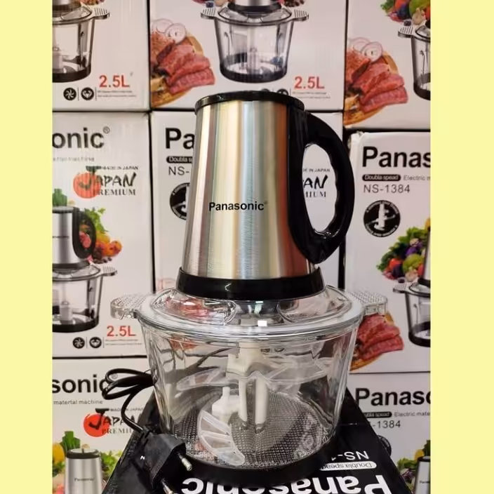 خردکن پاناسونیک 1000وات 2/5لیتری 4تیغه، 12ماه گارانتی