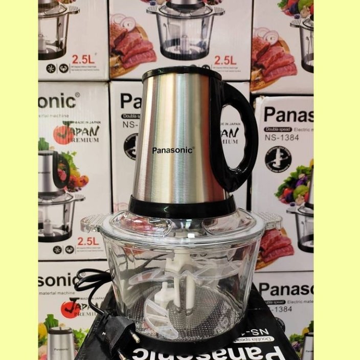 خردکن پاناسونیک 1000وات 2/5لیتری 4تیغه، 12ماه گارانتی