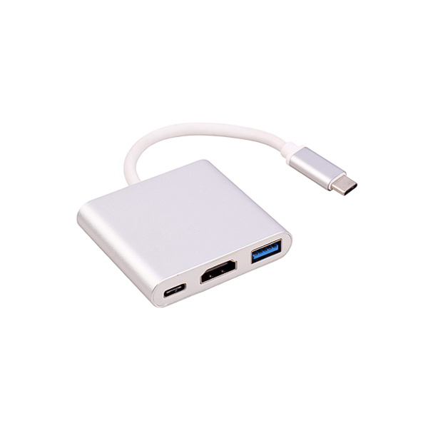 تبدیل تایپ سی به HDMI 4K/USB30/Type-C