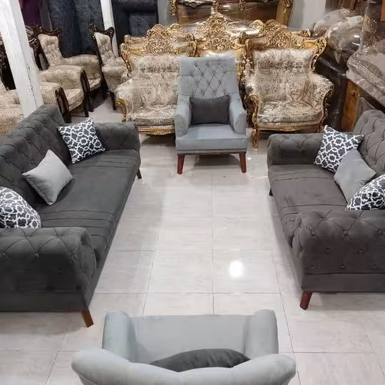 مبل راحتی چستر یونانی در رنگ بندی