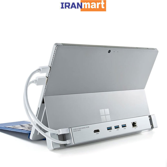 داک سرفیس استوک مدل Sanwa Supply USB-3HSS3S Hub - فروشگاه اینترنتی ایران مارت