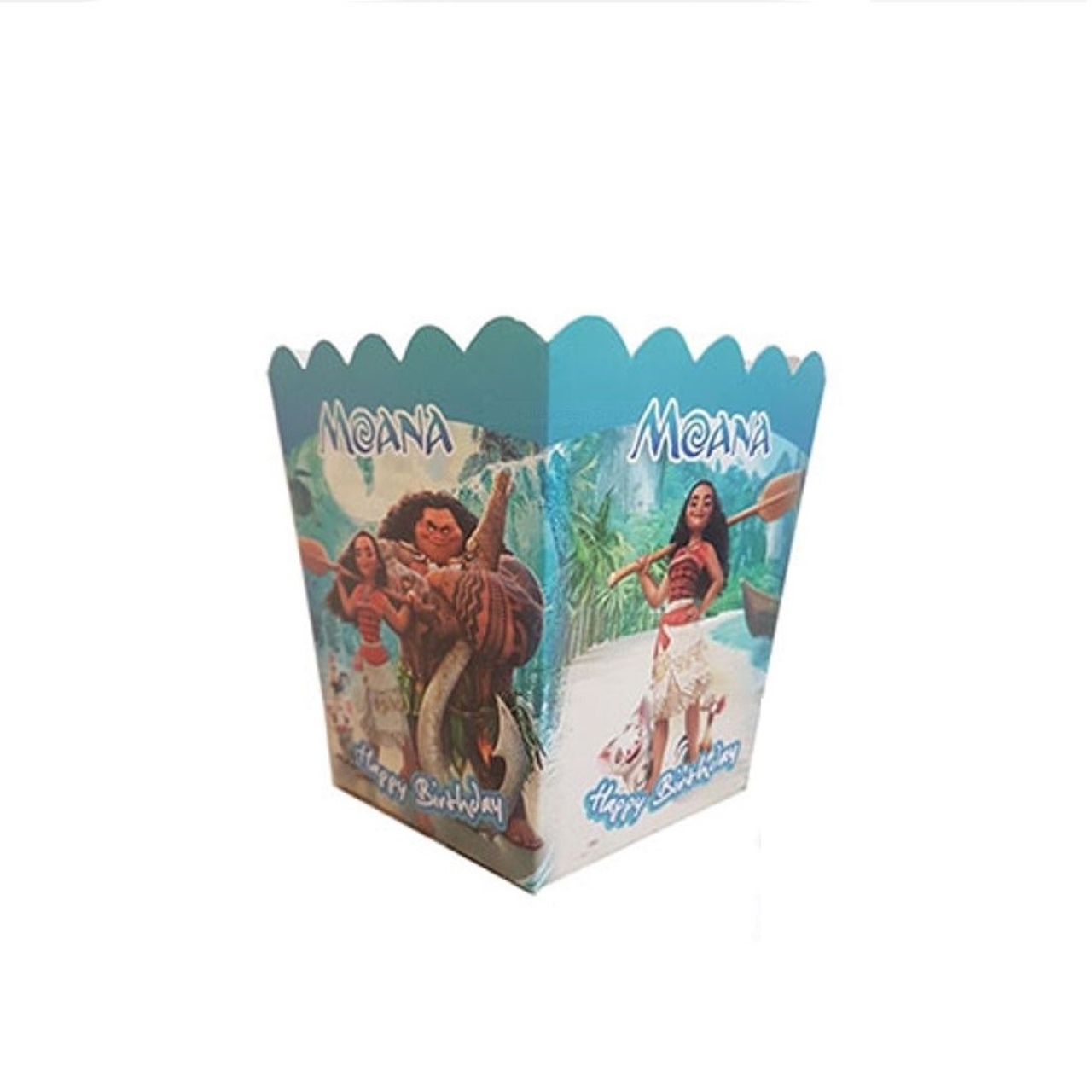 ظرف پاپ کورن مدل موانا بسته 10 عددی