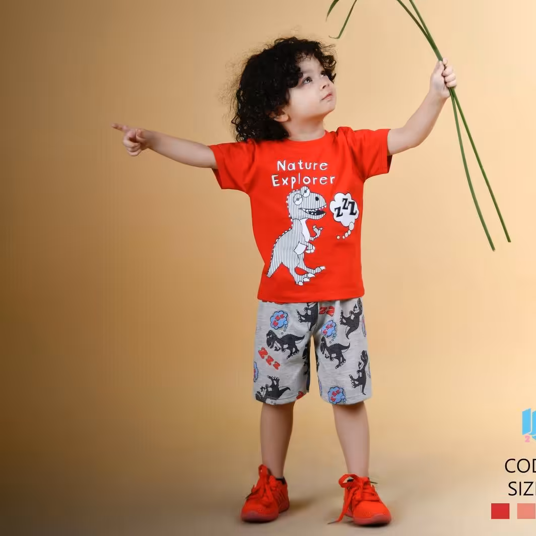 تیشرت شلوارک پسرانه