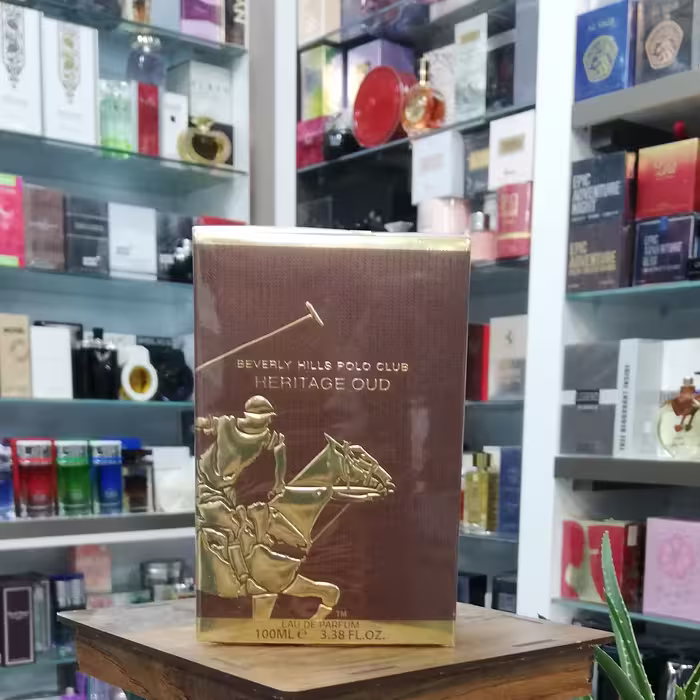 عطر و ادکلن مردانه بورلی هیلز پولو کلاب هریتیج عود ادوپرفیوم Beverly Hills Polo Club Heritage Oud EDP for men

