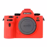 کاور سیلیکونی دوربين سونی رنگ قرمز Sony Alpha A9/A7III/A7RIII Cover red