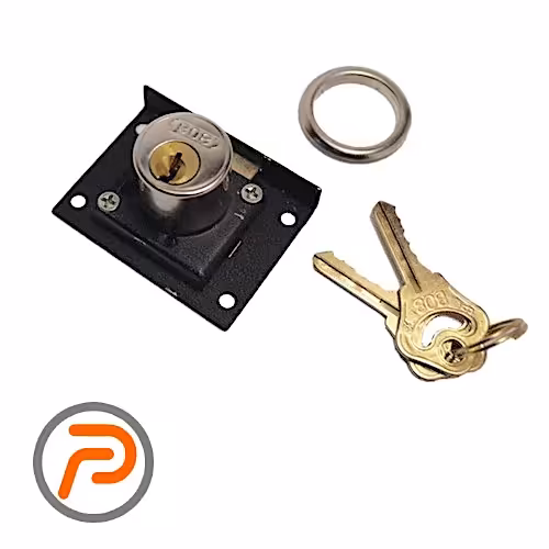 قفل درب کمد و کابینت دو پله مدل303