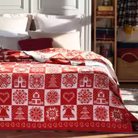 پتو پنبه ای ترک برند مادام کوکو (Madamcoco) مدل Artus تک نفره سایز 150 در 200