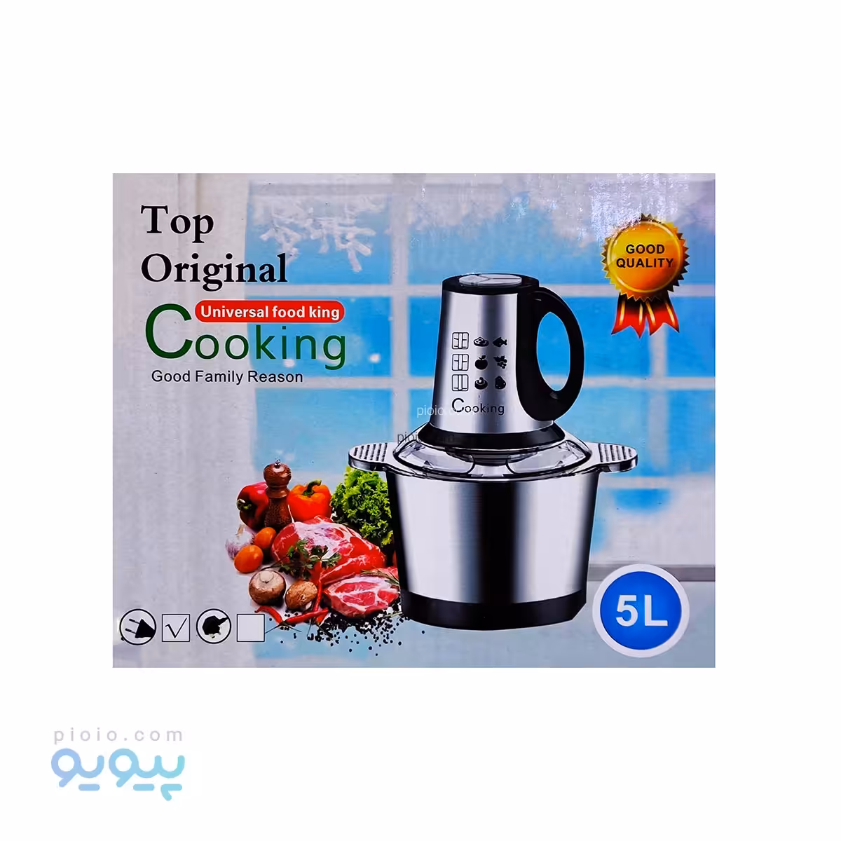 غذاساز و خردکن COOKING 5 لیتری تک و عمده