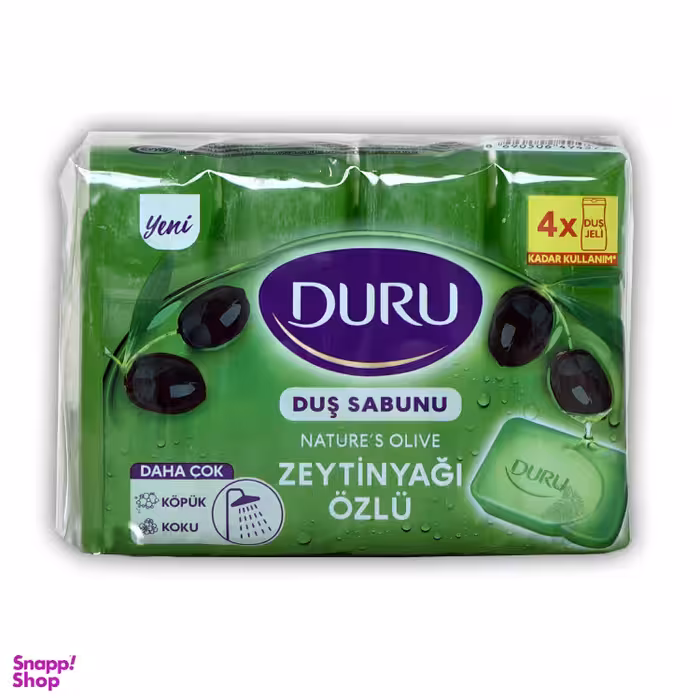 صابون شستشو دورو مدل روغن زیتون بسته 4 عددی
