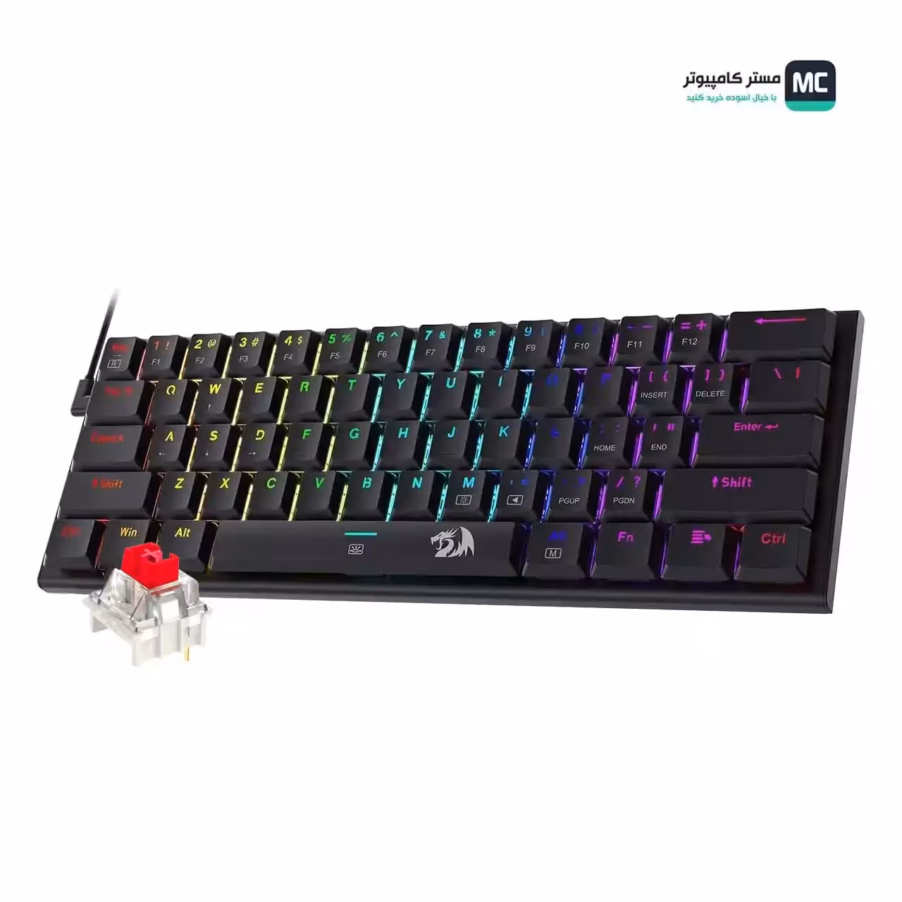 قیمت و خرید کیبورد ردراگون Anivia K614 RGB