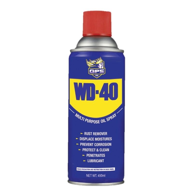 اسپری ضد زنگ گل پخش GP5 مدل WD40 حجم 500 میلی لیتری