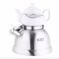 ست کتری سوتی و قوری چینی کی اس تی 3 لیتری مدل 605