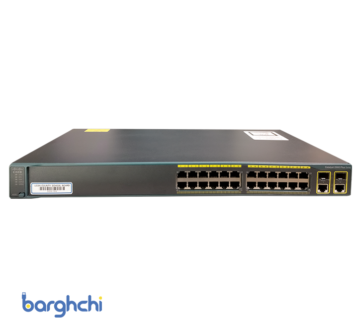 سوئیچ سیسکو 24 پورت مدل WS-C2960 24TC-L