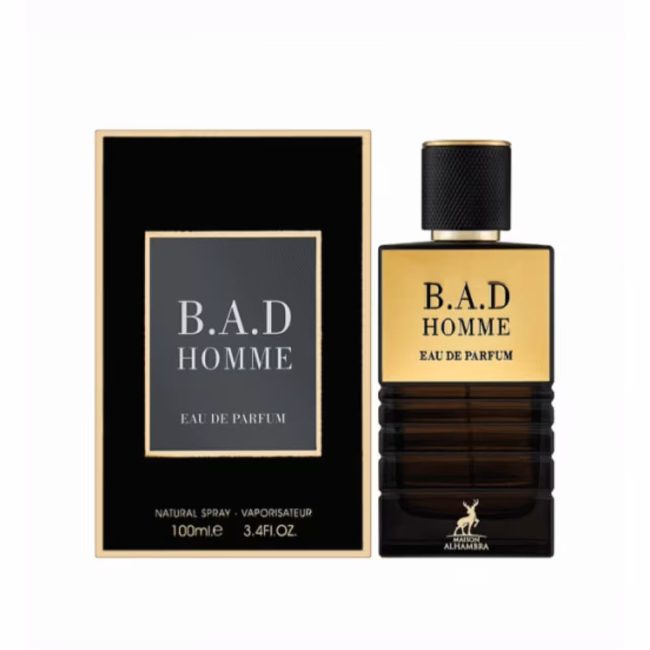 ادو پرفیوم مردانه الحمبرا مدل بد بوی حجم 100 میل