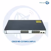 سوئیچ شبکه سیسکو WS-C3750V2-24PS-S