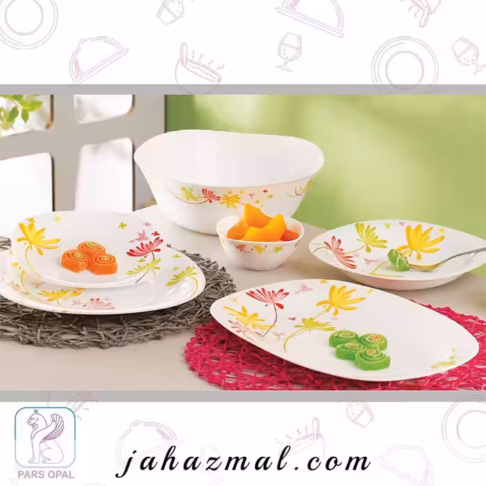 سرویس غذاخوری پارس اپال طرح برد کد 440