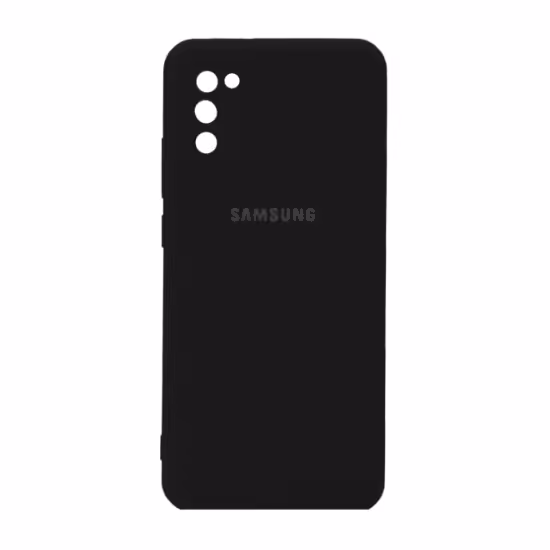 قاب گوشی سیلیکونی زیر بسته محافظ لنزدار برای Samsung A02S