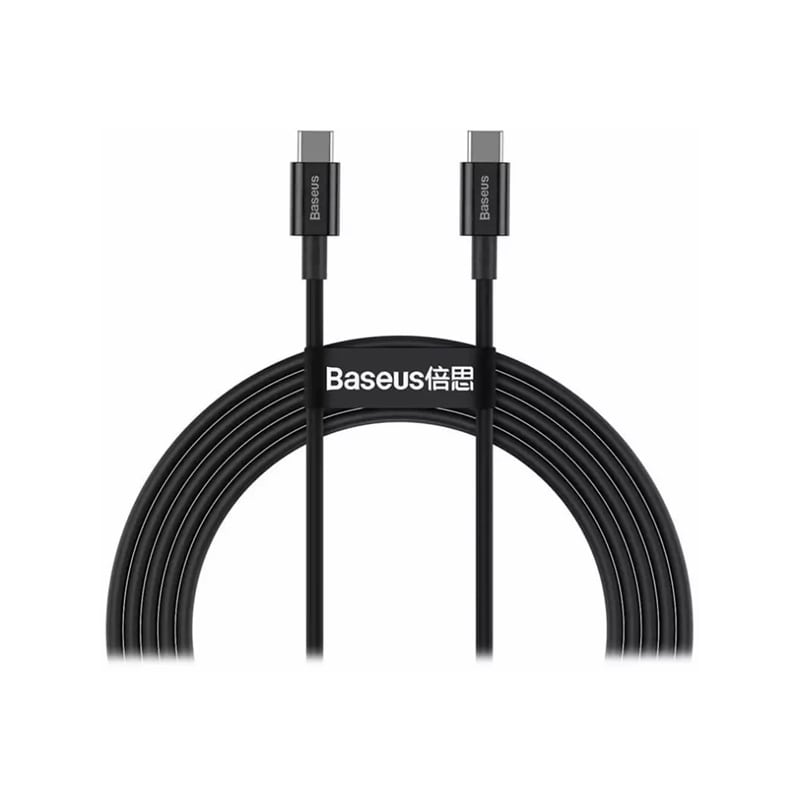 کابل تبدیل USB به USB-C باسئوس مدل CATYS-B 100W طول 1متر - فروشگاه کارما آیتی