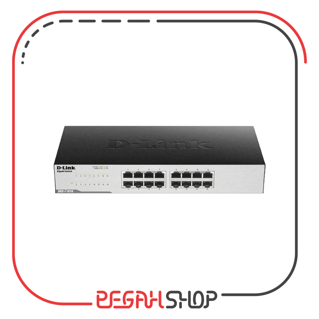 سوییچ 16پورت برند D-Link مدل DGS-F1016