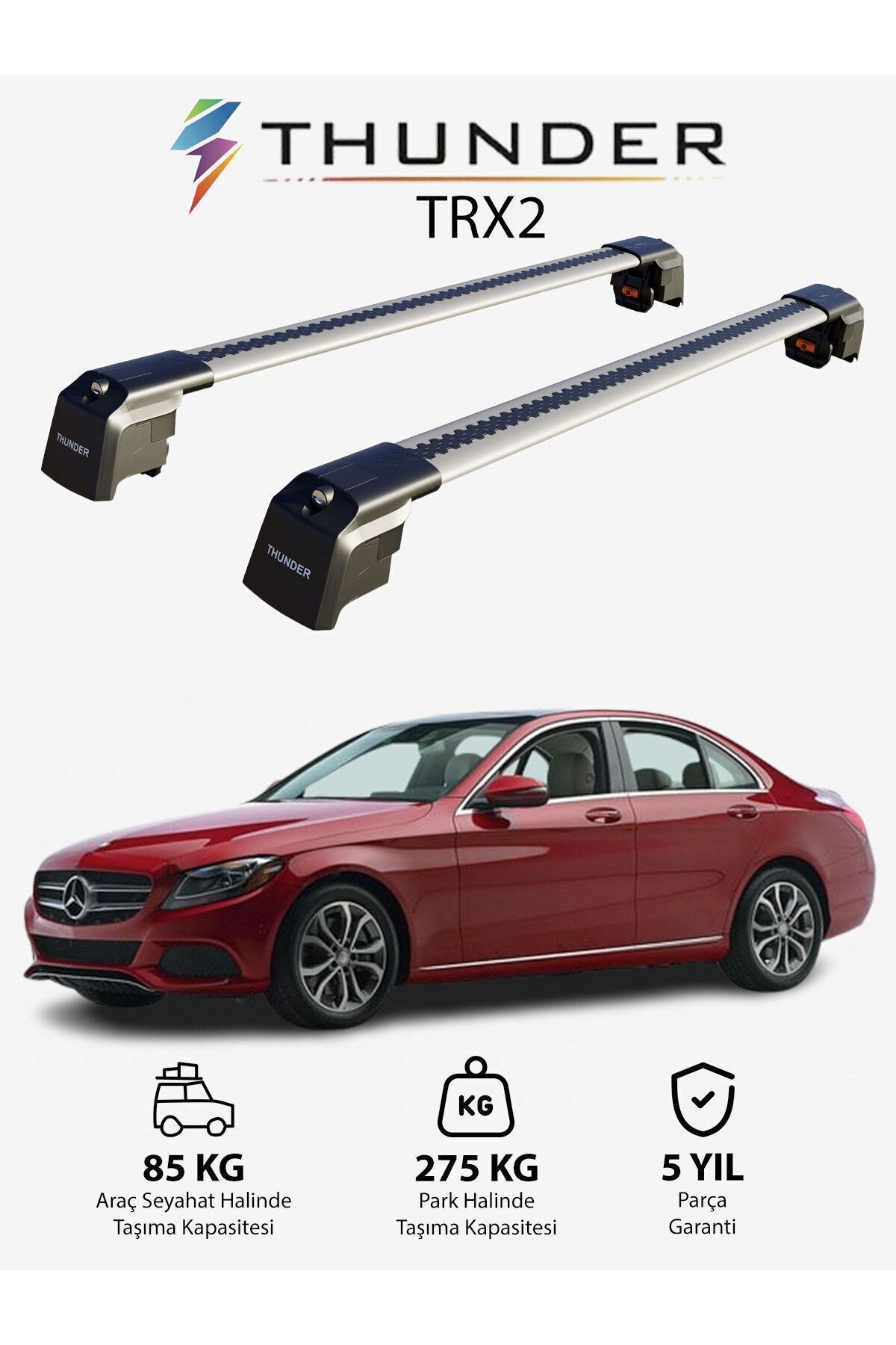 نوار محافظ خودرو مشکی مرسدس بنز C CLASS 2015 TRX2 CARRIER LOCKED SEARCH SEAR Thunder