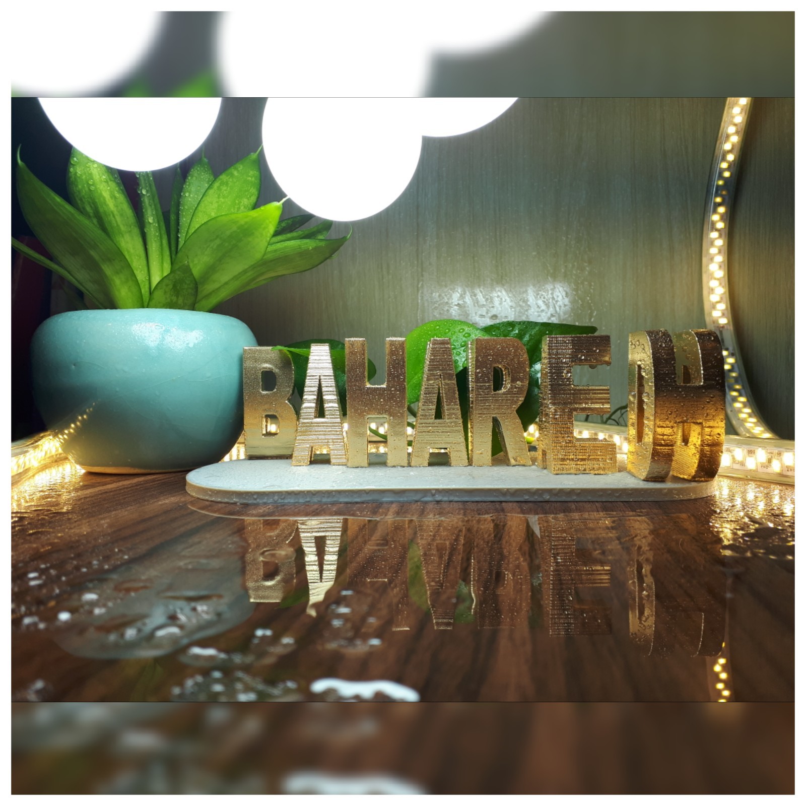 استند دوطرفه اسم دلخواه- هدیه تولد ازدواج ولنتاین سال نو  - سدیدشاپ