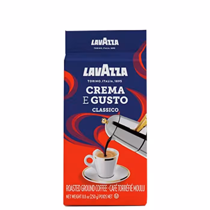 قهوه لاوازا کرما اند گوستو 250 گرمی پودر وکیوم
