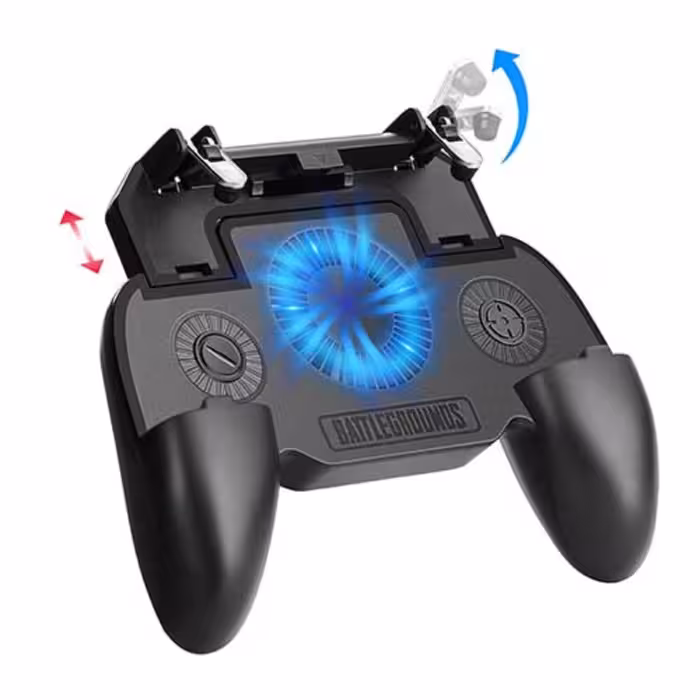 دسته بازی پابجی فن دار مدل SP Plus