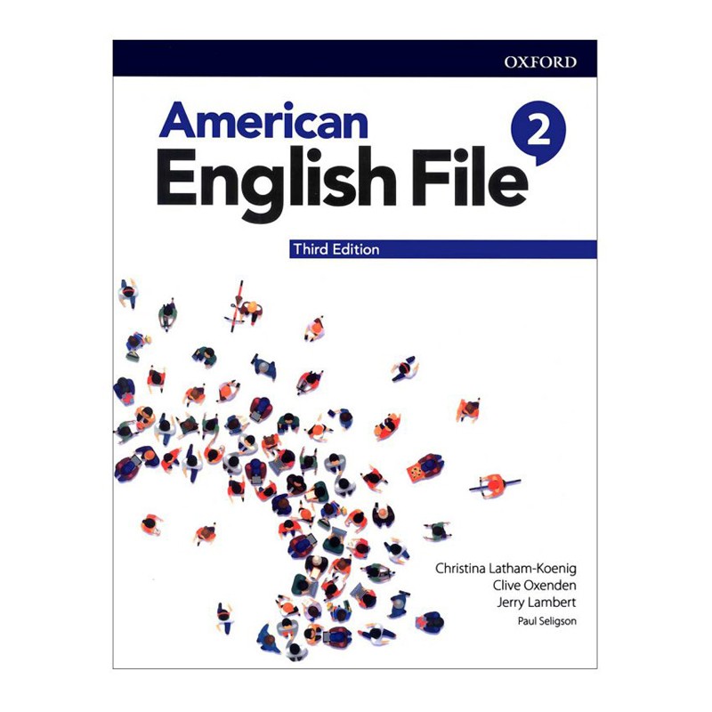 کتاب American English File 2 ویرایش سوم اثر Christina Latham-Koenig انتشارات اکسفورد رحلی