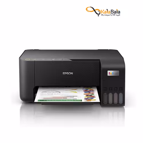 خرید پرینتر سه کاره اپسون EcoTank L3250 مشکی | قیمت و مشخصات