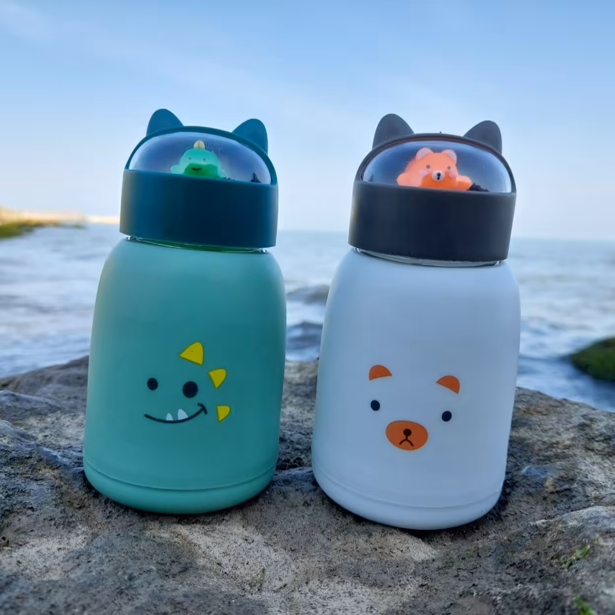 قمقمه شیشه ای حیوانات