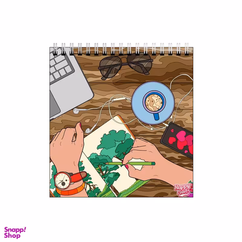 دفتر طراحی طرح نقاشی و سرگرمی کد 7777889