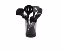 ست کفگیروملاقه یونیک استیل 10 پارچه un-1165