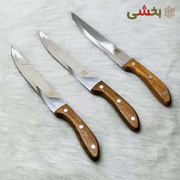 چاقو دسته چوبی 4 اینچ