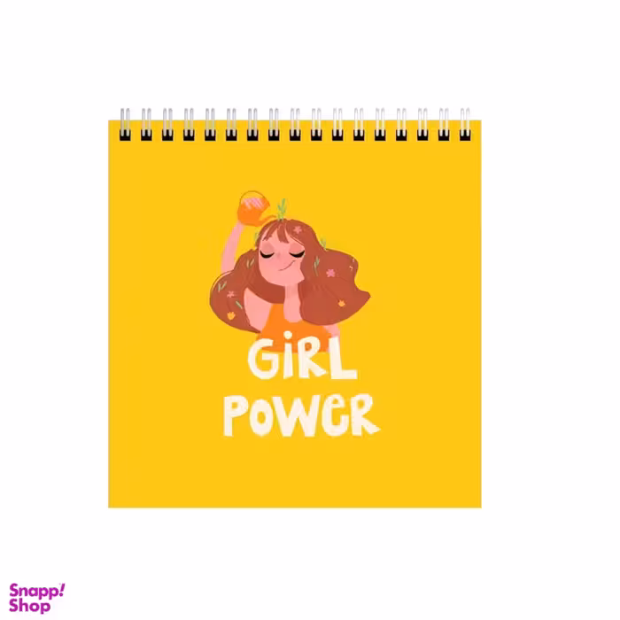 دفتر طراحی بامبیلیپ طرح انگیزشی دخترانه کد 8192226