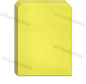 پاکت A3 زرد 100 عددی