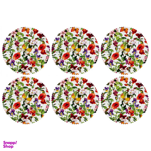 زیربشقابی مدل U2-42811 بسته 6 عددی