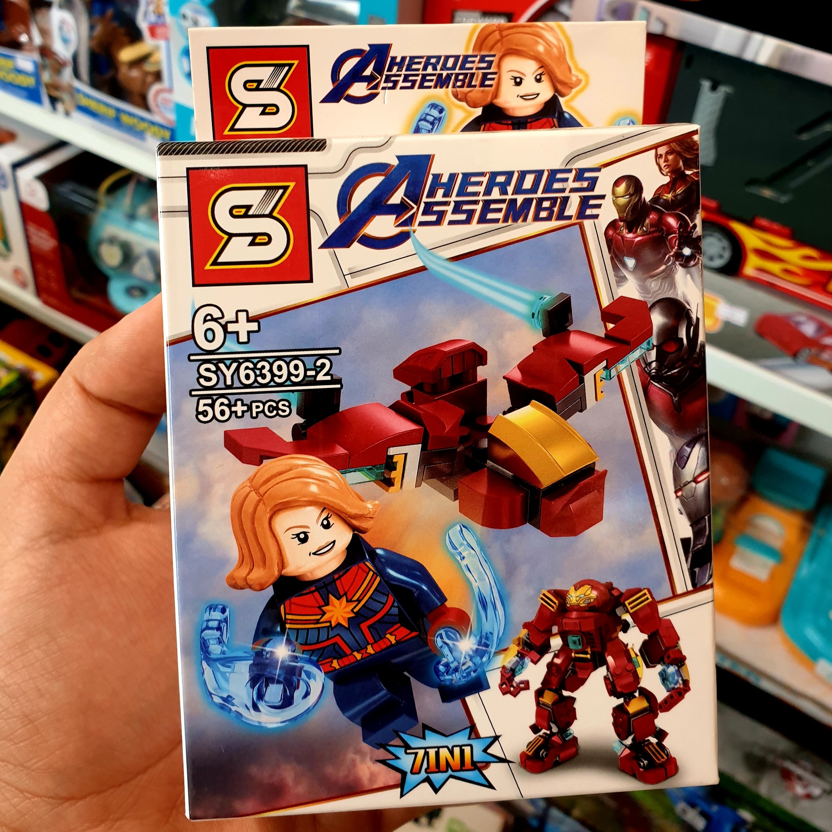 لگو کاپیتان مارول 56 قطعه SY6399-2