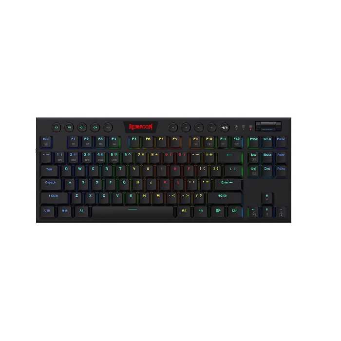 کیبورد بی سیم مکانیکال گیمینگ ردراگون K621 Horus TKL Black RGB