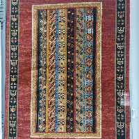 فرش پاتریس  فرش گلیم بختیاری 400شانه طرح کد  9920قالیچه 4متری