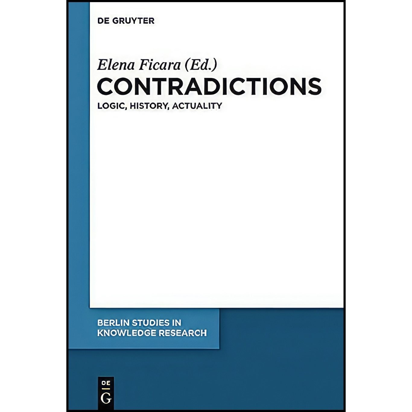 کتاب زبان اصلی Contradictions اثر Elena Ficara